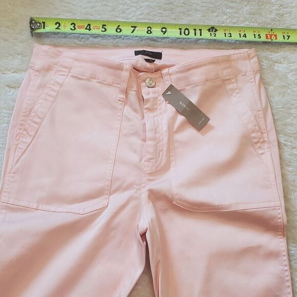 J. Crew Pink Straight Leg Pants - Picture 4 of 9